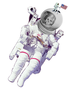 Anthologie astronaut collage